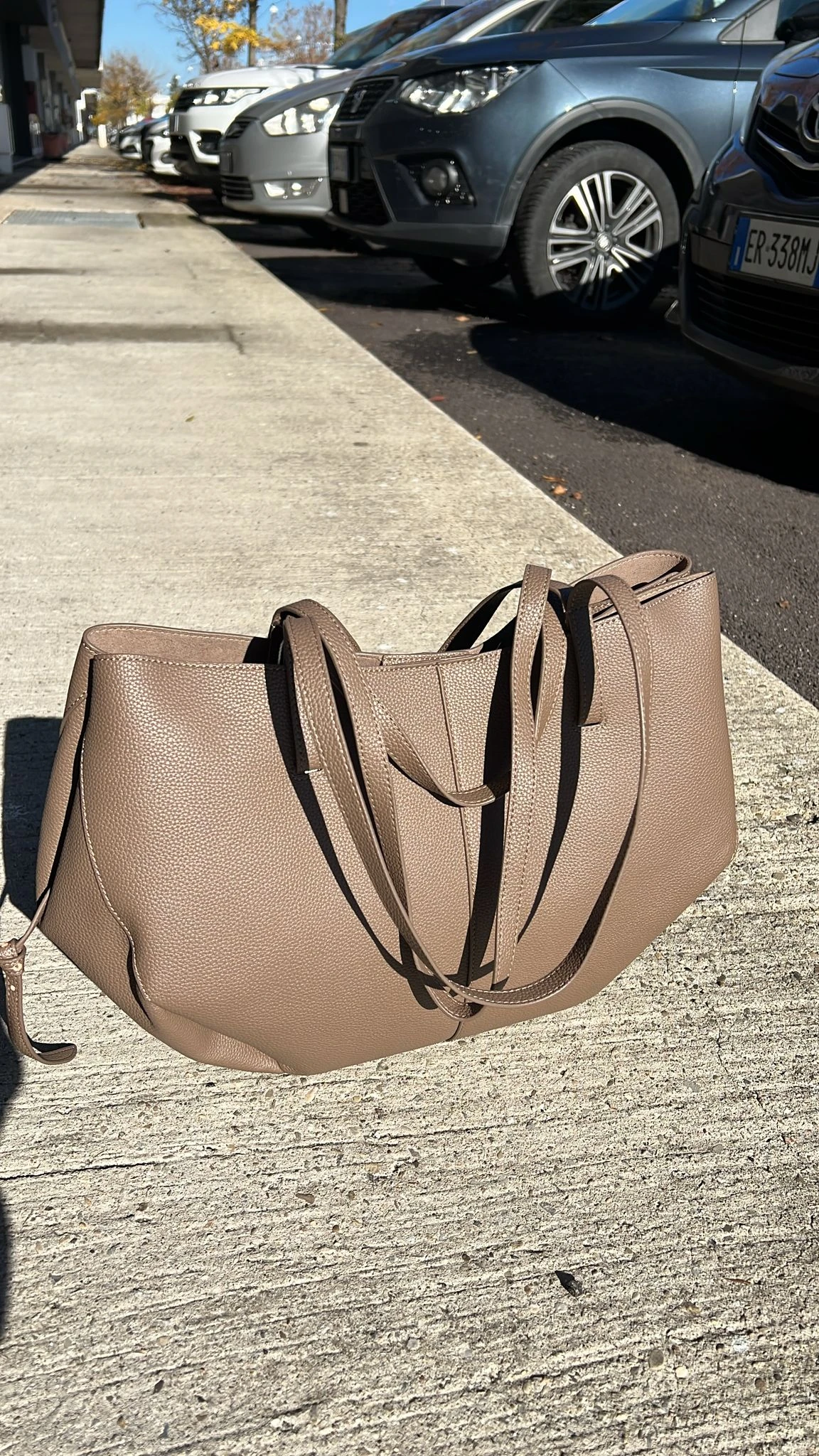 Ādas pleca soma 800762 large