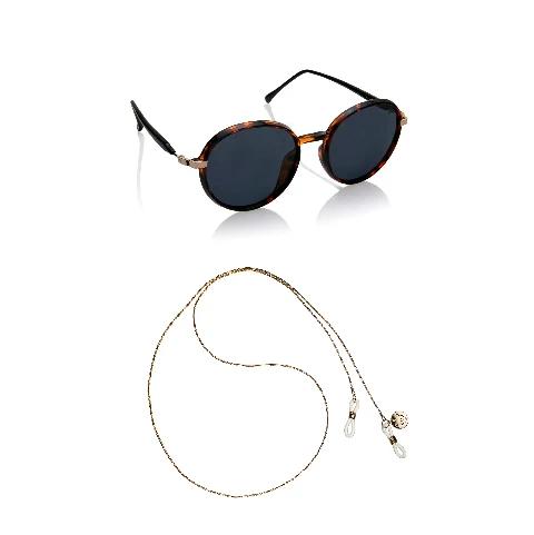 Unisex Gift Set saulesbrilles SO NICE RED TORTOISE LA06-02