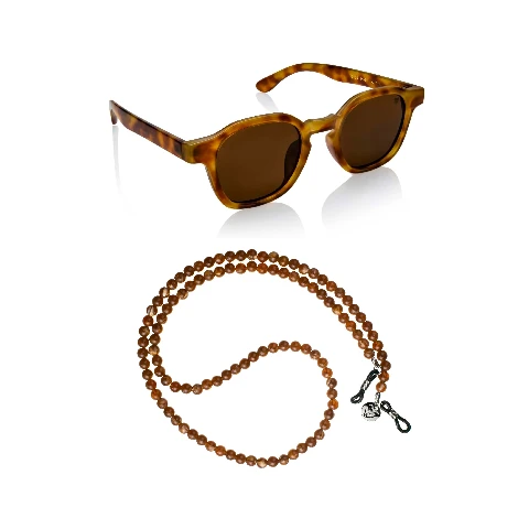 Unisex Gift Set saulesbrilles BELIEVER AMBER LA04-03