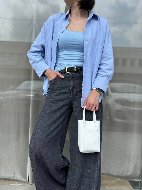 Ādas crossbody soma 95556