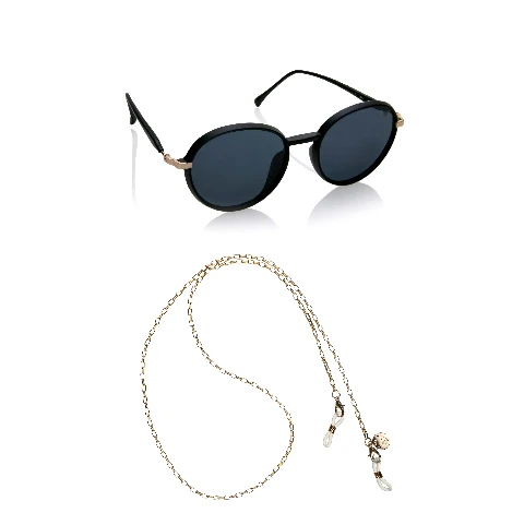 Unisex Gift Set saulesbrilles SO NICE BLACK LA06-01